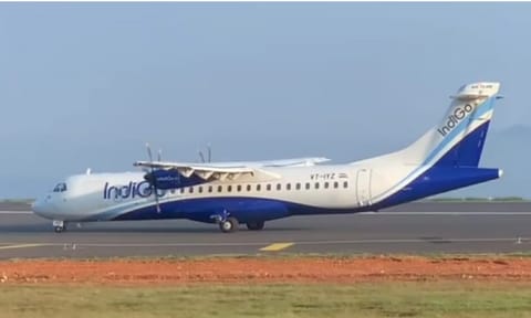 &nbsp;IndiGo flight