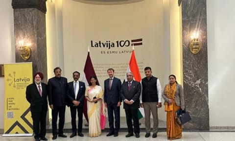 All-party delegation led by DMK MP Kanimozhi (ANI)