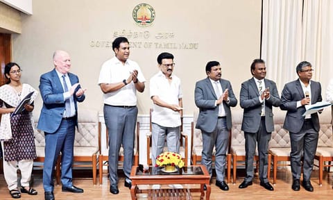 Chief Minister Stalin virtually inaugurates robotics unit at Kancheepuram SIPCOT