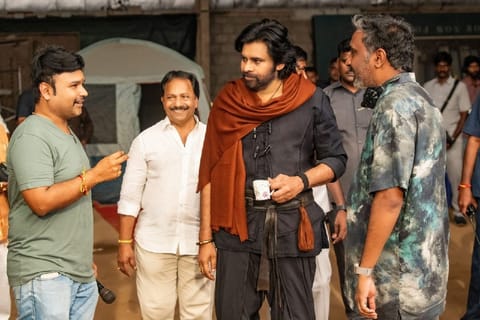 &nbsp;Pic from the movie shooting spot, (IANS)