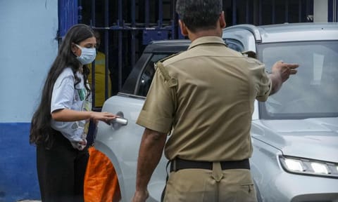 Panoli was released from prison on Friday after the Calcutta High Court granted her interim bail in a case involving alleged communal remarks made in a video uploaded on social media (PTI)&nbsp;