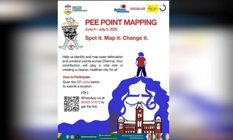 A poster for the month-long International Toilet Festival 3.0 on the Greater Chennai Corporation’s official Facebook and X (formerly Twitter) accounts&nbsp;