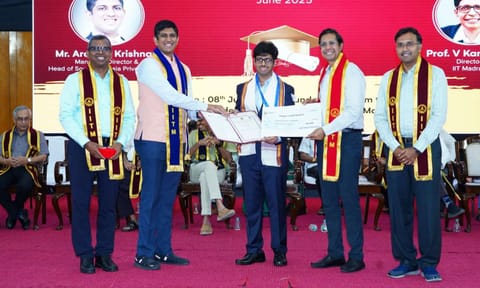 Convocation cermemony at IIT-M&nbsp;