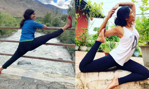 Chennai Yoga Studio founder and internationally certified yoga teacher (ERYT-500) Rohini Manohar