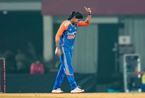 Radha Yadav named as replacement for injured Shuchi Upadhyay in #TeamIndia’s squads for the England tour (BCCI X)&nbsp;