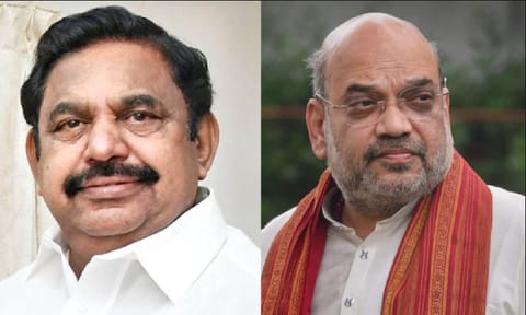 &nbsp;Edappadi K. Palaniswami; Amit Shah