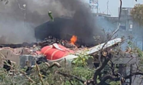 Ahmedabad plane crash (PTI)&nbsp;