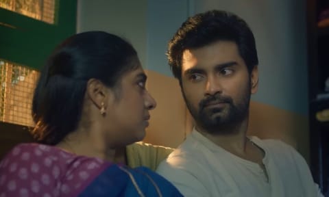Still of Atharvaa from DNA film&nbsp;
