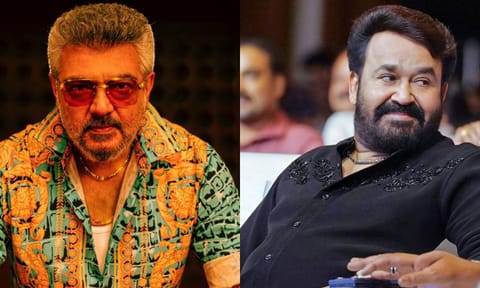 Ajith Kumar and Mohanlal&nbsp;