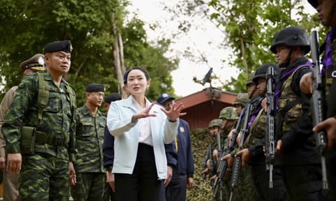 Thailand’s Prime Minister Paetongtarn Shinawatra (AP)