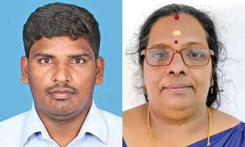 (L-R) Kumaravelu; Bindulekha
