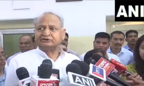 &nbsp;Senior Congress Leader Ashok Gehlot (ANI)