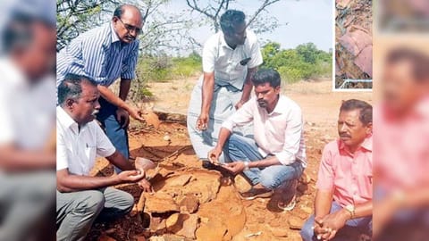 Ancient burial urn unearthed in Thanjavur