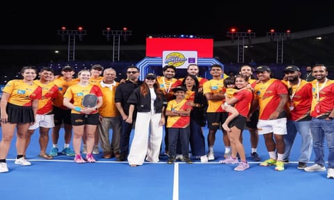 Samantha with Chennai Super Champs