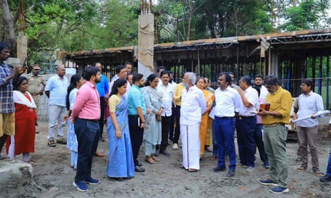 Minister Sekarbabu inspects key CMDA projects in North Chennai (X)&nbsp;