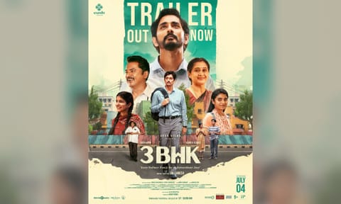 Trailer of Siddharth's gripping family drama '3BHK' released