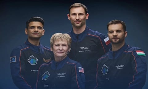 Astronauts of Axiom 4 Mission (ANI)