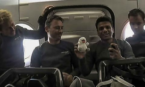 ZeroG indicator Joy fifth 'crew' member of Axiom-4 mission (ANI)&nbsp;