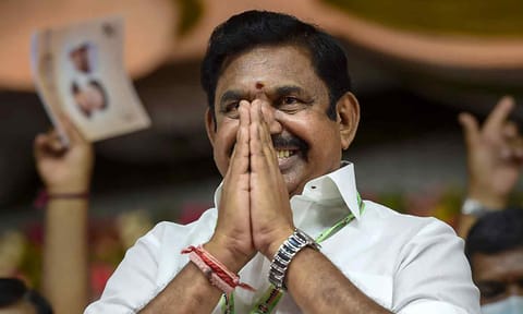 AIADMK General Secretary Edappadi K Palaniswami (PTI)&nbsp;