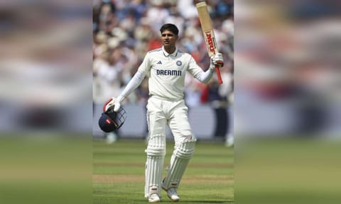 India's captain Shubman Gill (AP)&nbsp;