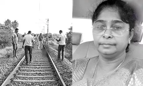 Couple ends life in front of moving train near Namakkal
