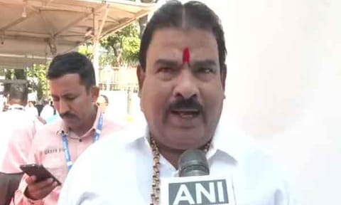 Shiv Sena MLA Sanjay Gaikwad (ANI)