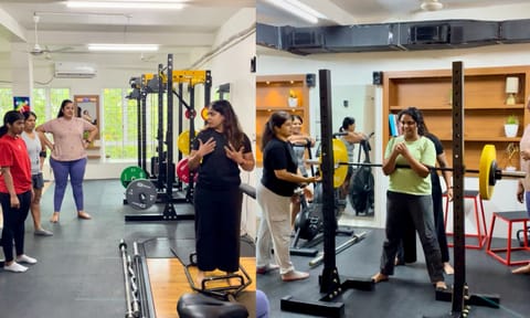 A group of women came together for a 'Strength Party' to raise funds for a meaningful cause
