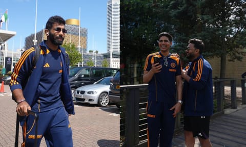 Jasprit Bumrah; Captain Shubman Gill &amp; Vice Captain Rishabh Pant