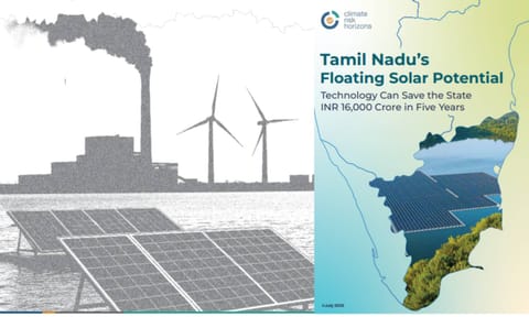 Representation of Floating Solar Photovoltaic (FPV) systems; Climate Risk Horizons report