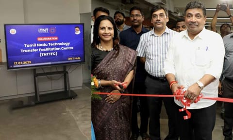 TN minister Palanivel Thiaga Rajan inaugurates facilitation centre at Anna University for deep-tech innovations (X)&nbsp;