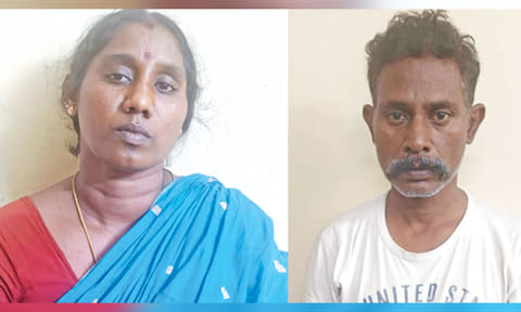 Veeralakshmi and Ashok&nbsp;