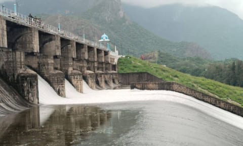 &nbsp;The Aliyar dam