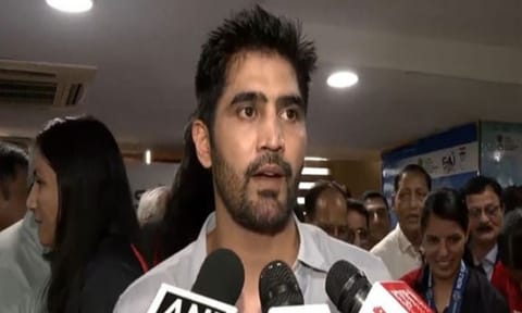 Olympic medallist boxer Vijender Singh (ANI)