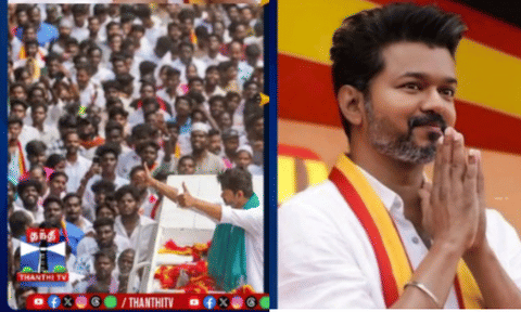 TVK President Vijay