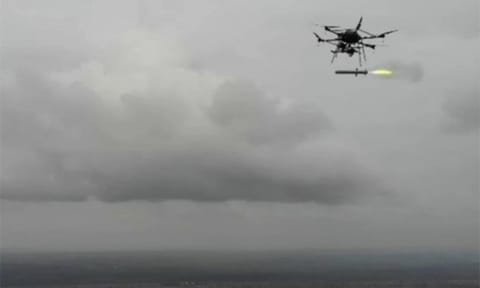 India successfully tests UAV-Launched Precision Guided Missiles (Photo/X@rajnathsingh)
