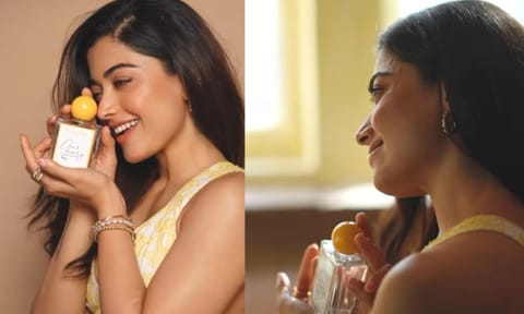 Rashmika joins hands with Snapchat for biggest creator selfie; launches new perfume brand (Instagram)&nbsp;