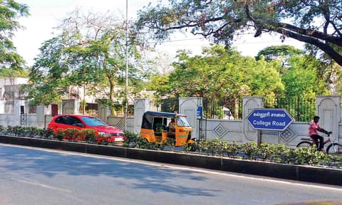 College Road in Nungambakkam&nbsp;