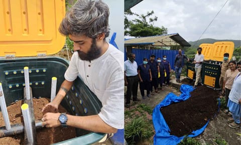 Nilayaan works closely with apartments and corporates in waste segregation
