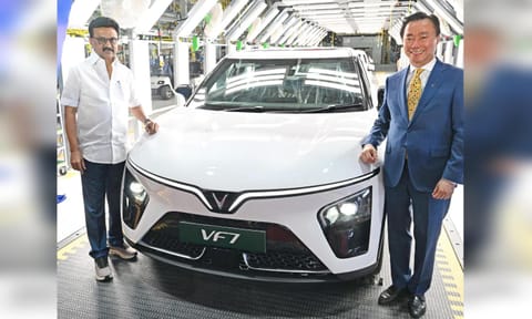 CM Stalin inaugurates Vinfast electric vehicle manufacturing plant in Thoothukudi&nbsp;