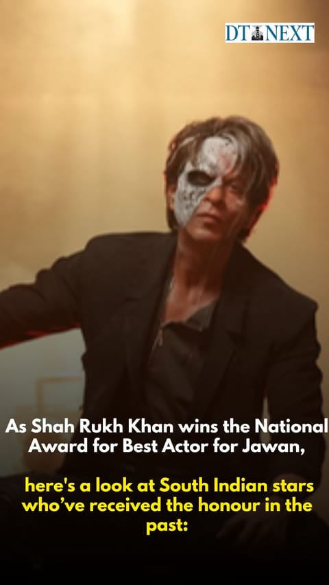 SRK bags 71st National Award for Best Actor: A Look at South Indian stars whoâ€™ve won it before