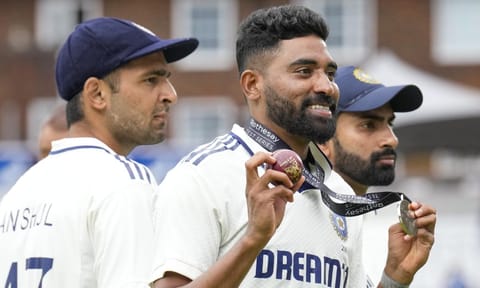 India pacer Mohammed Siraj&nbsp;