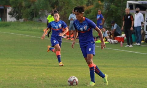 Indian woman footballer Manisha Kalyan (AIFF)&nbsp;