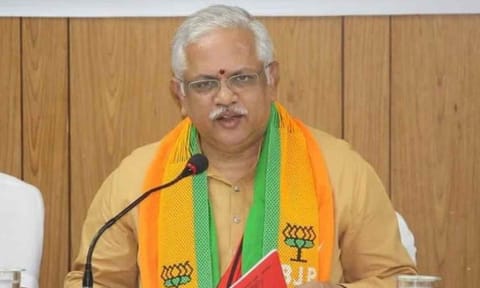 BJP national general secretary (organisation) BL Santhosh&nbsp;