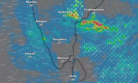 Low-pressure area forms over Bay of Bengal&nbsp;