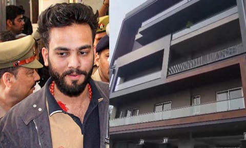 Firing outside YouTuber Elvish Yadav's Gurugram home (PTI)&nbsp;