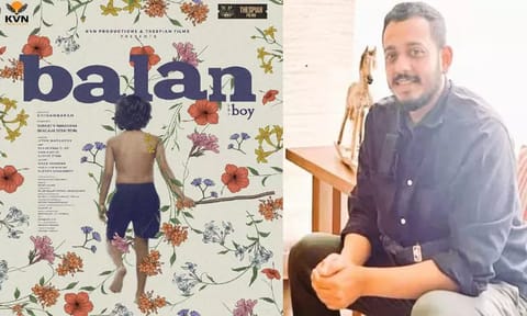 &nbsp;Balan poster; Filmmaker Chidambaram Poduval