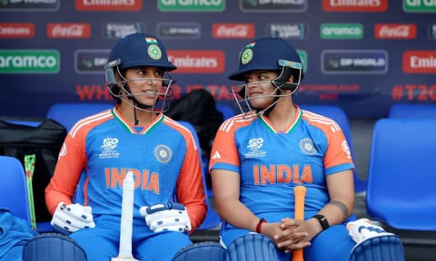 Smriti Mandhana and Shafali Verma 