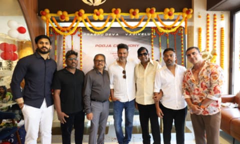 Prabhu Deva, Vadivelu's film goes on floors with pooja in Dubai&nbsp;