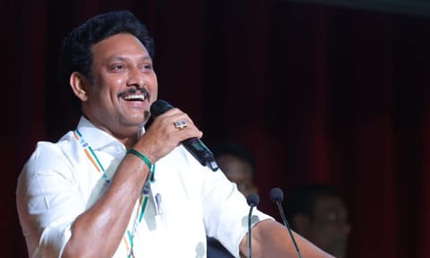 School Education Minister Anbil Mahesh Poyyamozhi&nbsp;