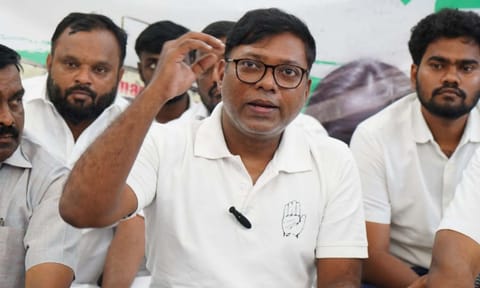Congress’s Tiruvallur MP Sasikanth Senthil&nbsp;